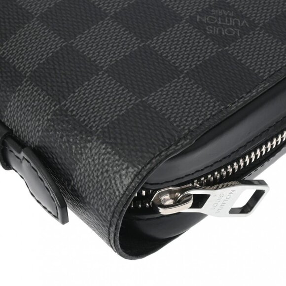LOUIS VUITTON Damier Grafitte Black / grey N41503 Long wallet 800000126603000 - Picture 3 of 9